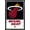 Black Framed Version, variant on NBA Miami Heat - Logo 21 Wall Poster, 22.375" x 34"
