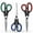 Multicolor1, variant on Scissors Set, 3 Pack Heavy Duty Stainless Scissors, Sewing Supplies Scissors with Sharp Blades and Comfort Grip Handles, Suitable for School, Office and Family Daily Use