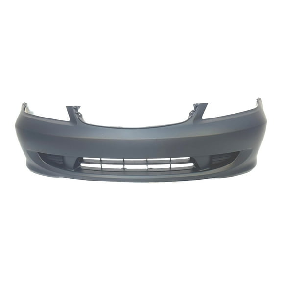 DCP Primed Front Bumper Cover for 2004-2005 Honda Civic Coupe 04711S5AA91ZZ CAPA