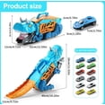 thumbnail image 2 of Transformer Dinosaurio Transporte Juguete Vehículo 13 En 1 Modelo Azul, 2 of 4