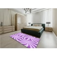 thumbnail image 4 of Ahgly Company Indoor Round Patterned Blossom Pink Area Rugs, 8' Round, 4 of 6