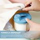 thumbnail image 2 of Dispensador de leche en polvo para bebés, contenedor de fórmula de cuatro compartimentos, 2 unidades, 2 of 6