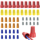 thumbnail image 1 of 50 piezas de tuercas para cables, tapas para cables, conectores de cables eléctricos para cables de calibre 10-22 AWG, conectores eléctricos para cableado, tuercas giratorias A, 1 of 6