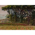 thumbnail image 2 of Zygmunt Andrychewicz 24x18 Black Ornate Framed Double Matted Museum Art Print Titled: Landscape from Brittany, 2 of 5