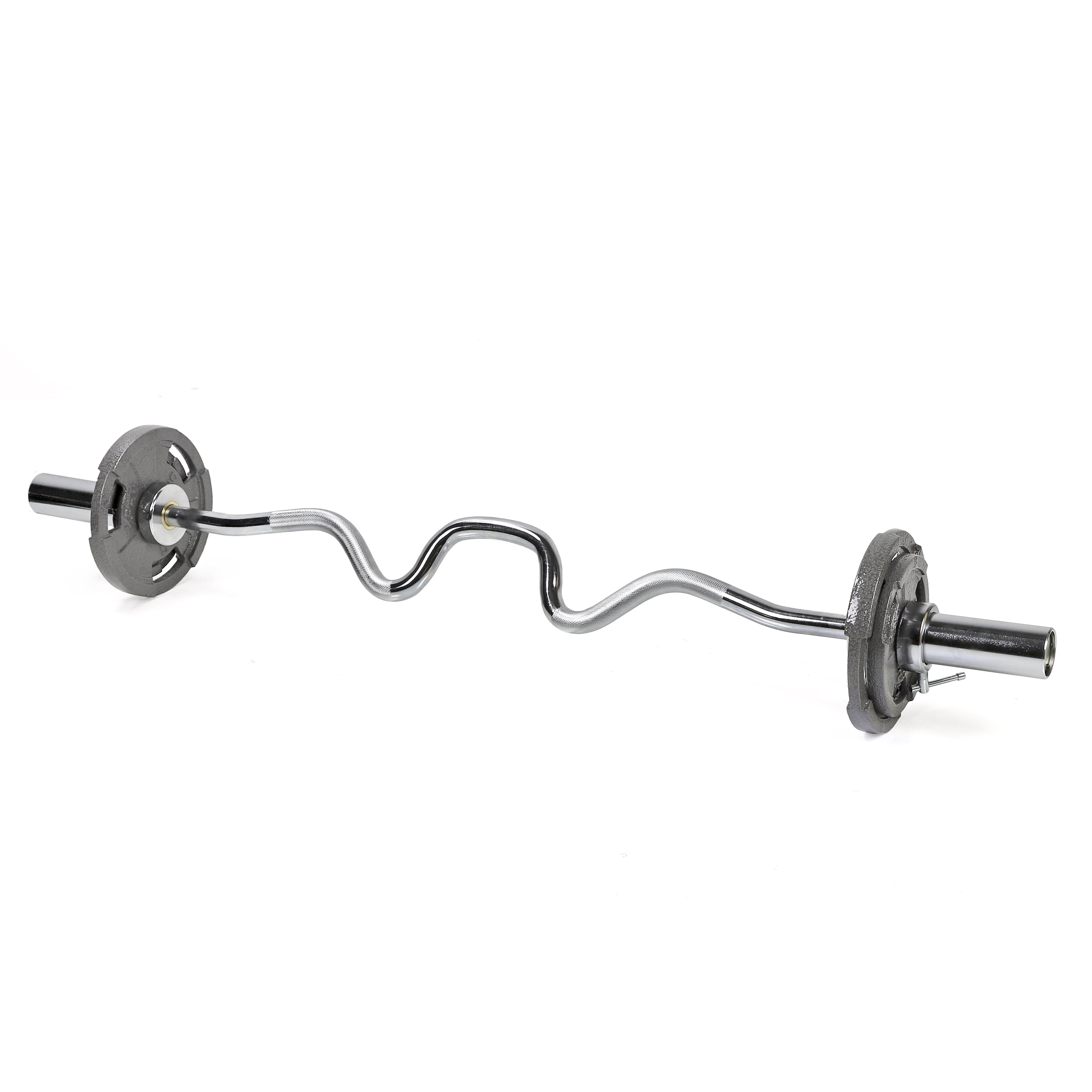 XPRT Fitness 48'' Olympic Super Curl Barbell - Durable and Versatile Workout Equipment for Bicep and Tricep Muscles