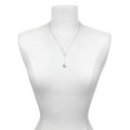 thumbnail image 3 of Delight Jewelry Silvertone Little Bird Initial - K - Silver tone Elegant Infinity Lariat Necklace, 3 of 4