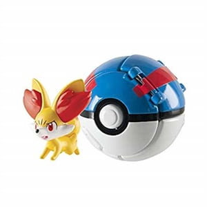 Image of throw n pop fennekin and great ball