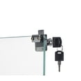 thumbnail image 5 of CKEASEAN 65 "H Glass Display Cabinet with 6 Acrylic Shelves, Glass Floor Standing Double Door Bookshelf with 2 Lock and 4 Wheels, Rack for Living Room, Bedroom and Office, 5 of 9