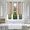 Taupe, variant on Gorgeous Home Linen 2pc Short Half Window Foam Lined Backing Grommet Panels Kitchen Tier 28"x 36"(each) Taupe Tan