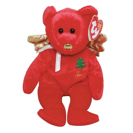 Ty Beanie Baby: Gift the Bear - Peace | Stuffed Animal | MWMT s