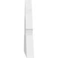 thumbnail image 3 of 36"W x 16 1/2"H x 2"D x 6"F, 11/12 Pitch, Richland Architectural Grade PVC Gable Bracket, 3 of 8