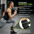 thumbnail image 3 of ProsourceFit Adjustable Ankle Weight Set of 2-15 lb, 10 lb, & 7 lb, 3 of 7