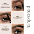 thumbnail image 4 of Kit de polvos para cejas WanTuoLuo, color gris pardo mate con brocha, 4 of 7