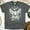 Dark Heather, variant on Christian Graphic T-Shirt – Where the Spirit of the Lord Is There Is Freedom, Dove Design, White, Size S