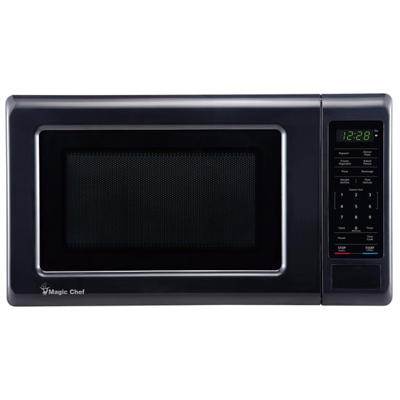 Magic Chef MC77MB 0.7-cu. ft. 700-Watt Countertop Digital Touch Microwave, Black