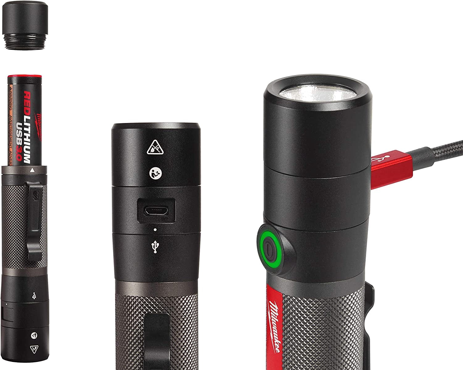Milwaukee LED 800 Lumens HP Fixed Focus Flashlight