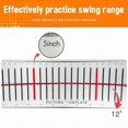 thumbnail image 3 of Golf Putter Putting Mat Trainer Indoor Putting Green Pad Equipment Golf Hitting Line Training Aids Blanket Kit, 3 of 5