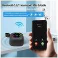 thumbnail image 5 of Mini Bocina Portátil Bluetooth Ipx4 Resistente Al Agua Altavoz Luz Led/ Manos Libres, 5 of 5