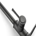 thumbnail image 4 of Cfowner Single Handle High Kitchen Faucet, Stainless Steel Kitchen Sink Faucets with Pull Down Sprayer, Matte Black, 4 of 7