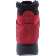 Timberland 6 Inch Waterproof Field Boot Dark Red Nubuck TB-0A2JNW-F41 Men's Size 7.5