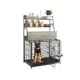 thumbnail image 1 of Qinaqin cm de Profundidadog Crate Furniture Anchoith Almacenamiento Shelves And Removable Tray. Profundidadouble Profundidadoors Kennel Two Ajustable, 1 of 6