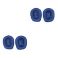 thumbnail image 4 of Sidaley 2X Cojín para auriculares Montado en la cabeza Aislamiento de ruido Audición de cuero Piezas en la oreja Almohadillas de repuesto Azul 2piezas, 4 of 6