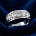 thumbnail image 6 of Pompeii 1 ct Mens Diamond Five Stone Wedding Ring Platinum (G/H,I1), 6 of 7