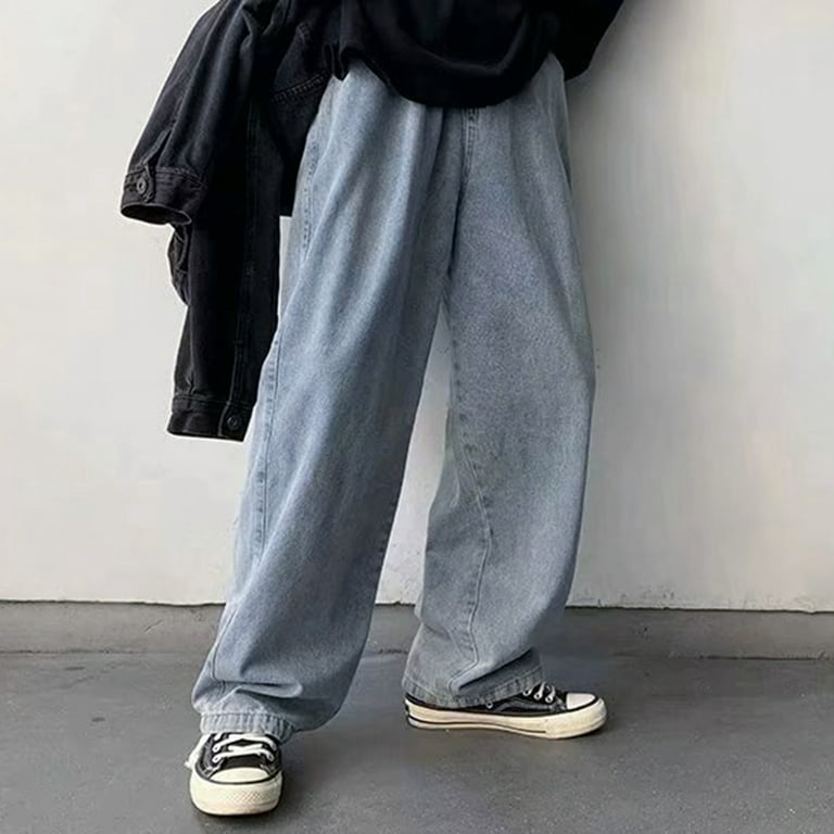 Cargo Pants Men Streetwear New Vintage Baggy Pants Casual Korea