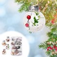 thumbnail image 7 of EUDIDV Xmas Decor Items New Christmas Bucket Transparent Ball Hanging 6cm16pcs Hollow Round Seamless Plastic Ball Christmas Decorations Holiday Hanging Decor, 7 of 7