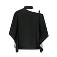 thumbnail image 5 of Fesfesfes Womens Tees Women Casual Half Sleeve Halter Neck Off Shoulder Printed And Solid Loose Pullover Blouse Tops Womens Work Shirts XL(US:10), 5 of 6