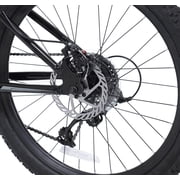 24 Ozark Trail Timber Mountain Bicycle, 8 Speed, Black, Fits Riders 46 - 56, Teen