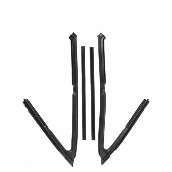 Vent Window Rubber Weatherstrip Seal Kit Set of 4 For Chevy 62-67 Chevy II II