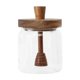 thumbnail image 1 of Juego de tarros de vidrio para almacenar miel, organizador de cocina y recipiente de almacenamiento con tapa de madera, recipiente hermético, artículos de cocina, 1 of 5