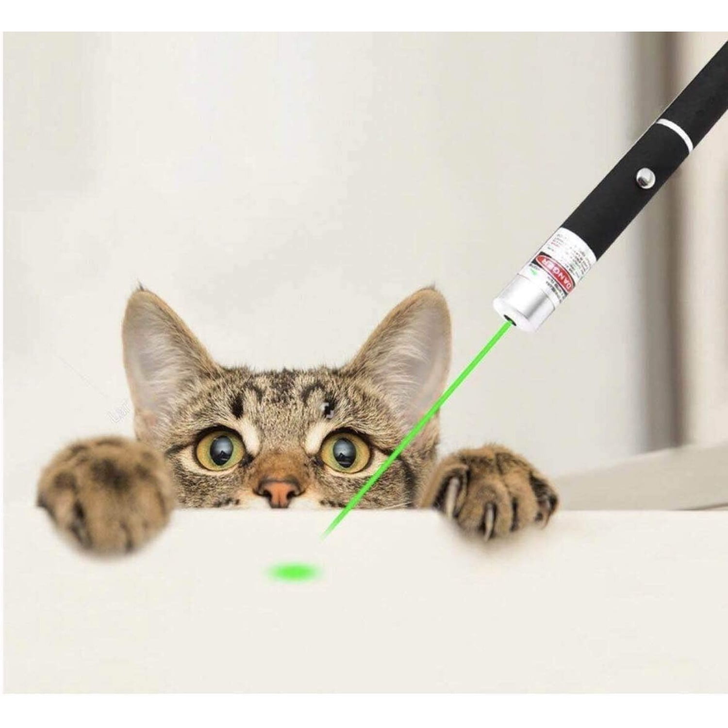 5 PCS Small Laser Pointer Pen 532nm Green Light Visible Beam 1mW For conference presentation