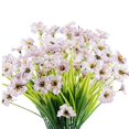 thumbnail image 1 of Flores Artificiales Ramo Falso Decoración Del Hogar Plantas De Simulación De Plástico Flores Para Patio Trasero Jardín Balcón 2 Uds Guardurnaity HA044091-01, 1 of 6