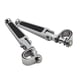 thumbnail image 5 of Par de pedales universales para motocicletas, soporte plegable, barra de protección del motor, 5 of 7