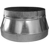 16" x 14" Duct Reducer, Single Wall Galvanized Metal Fitting HVAC