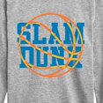 thumbnail image 3 of Instant Message - Slam Dunk Basketball Long Sleeve Graphic T-Shirt, 3 of 6