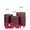 WINE RED, variant on Hardside Luggage Sets 5 Piece, Hardshell Suitcase with TSA Lock Spinner Wheel and Travel Duffle Bag.Beige