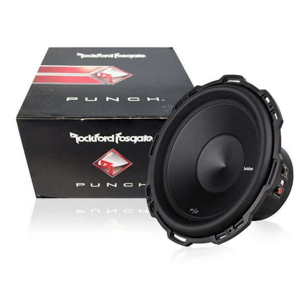 Subwoofer Doble Bobina DVC Rockford Fosgate P2D4-10 600 Watts 10 Pulgadas 4 Ohms SPL Punch Series Rockford Fosgate P2D410