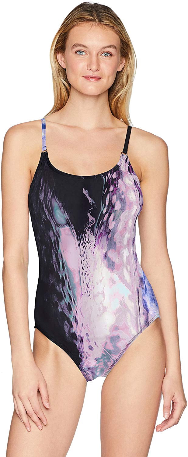 women's calvin klein one piece swimsuit
