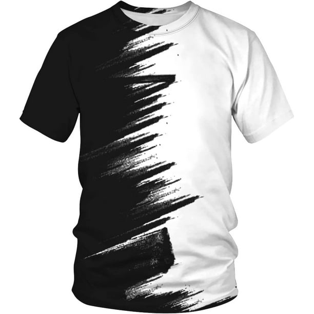 Camisetas en blanco y negro hotsell