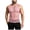 Pink, variant on Nwiuh Men Casual Tank Tops Mesh Shirt See Through Sleeveless Shirts Muscle Fishnet Fitted Tee Clubwear Summer Red M