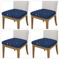 thumbnail image 2 of Cauagu star night sky for Dining Chair Seat Covers,Slipcovers Kitchen Chair Covers Upholstered Chair Seat Cushion Cover Chair Seat Protector-Four Pieces, 2 of 7
