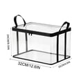 thumbnail image 3 of Aoznliie Clear Moving Bags, Proof Transparent Packing Bags with Zipper, 13x10x9 inch Storage Bags for Travel, Clear, 3 of 9