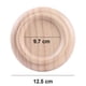 thumbnail image 4 of Almohadilla para pies pequeña de 4 piezas/almohadillas para pies grandes de 3 piezas Almohadilla para pies de piano de cola vertical de madera maciza A prueba de golpes, resistente a la, 4 of 8