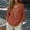 Brick Red, variant on Cotton Boho Tops for Women V Neck Roll Up Sleeve Button Down Blouses Oversized T-shirts Mexican Shirts Mexican Embroidered Tops for Women Womens Boho Summer Tops Black L