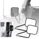 thumbnail image 2 of 2 espejos retrovisores para coche compatibles con Jeep Wrangler CJ YJ TJ JK JL con bisagras de puerta., 2 of 9