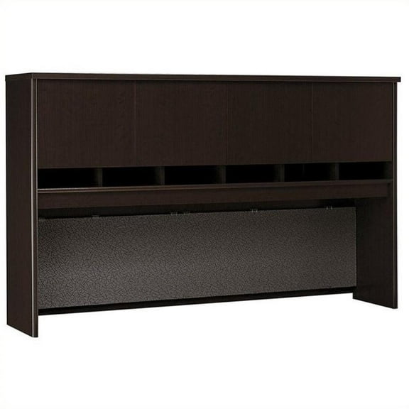 Scranton & Co 72W 4 Door Hutch in Mocha Cherry