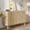 2-wood, variant on Modern 6 Drawer Dresser with Fluted Panel, Accent Chest of Drawers for Bedroom Living Room Nursery Entryway